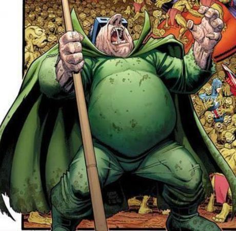 Mole Man from Marvel comics.