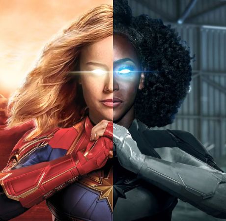 Photo of Monica Rambeau and Carol Danvers.