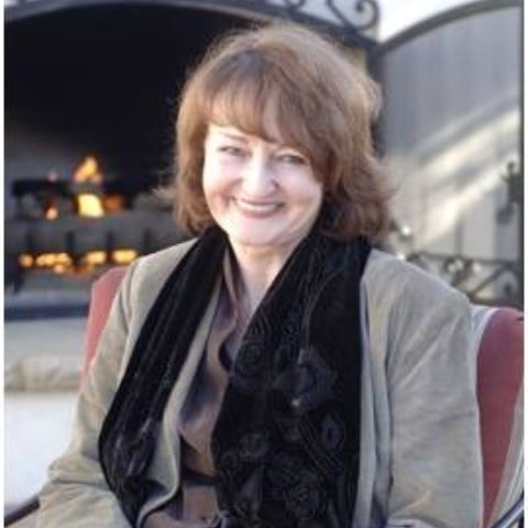 Patricia Gaul posing for a photo shoot.